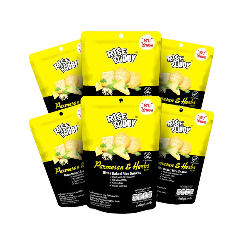 RISE BUDDY Crispy Rice Snacks That Are Healthy