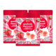 ARO Strawberry Gummy candies in a 72g pack, with three packs shown, featuring colorful strawberry-shaped gummies.