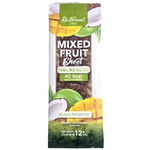 Rai Siriwat mixed fruit sheet with mango and coconut, a delicious confectionery snack featuring vibrant fruit flavors and colorful appearance.