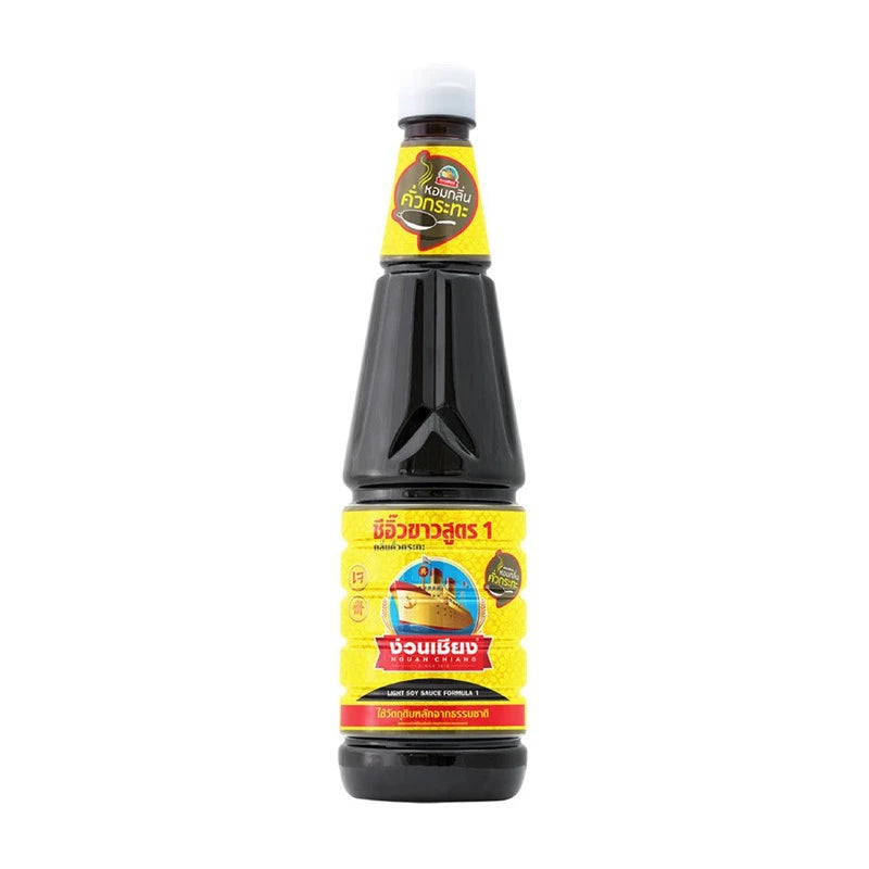 Nguan Chiang Light Soy Sauce Formula 1 Natural Smoke 700ml