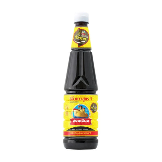 Nguan Chiang Light Soy Sauce Formula 1 Natural Smoke 700ml