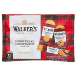 Walkers Shortbread All Butter confectionery snacks featuring golden, buttery shortbread cookies on a white background.
