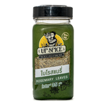 United Rosemary Leaves in a grocery package, fresh green herbs for cooking and seasoning.