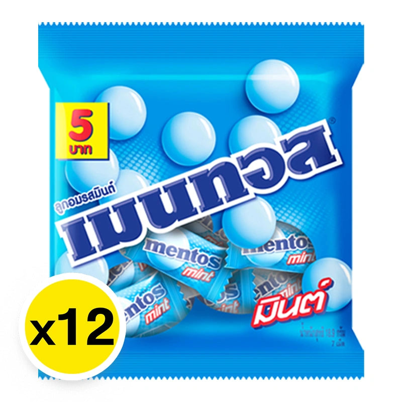 Mentos Mini Bag Mint Candy 18.9g x12