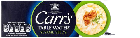 Carr's Table Water Crackers Sesame Seeds