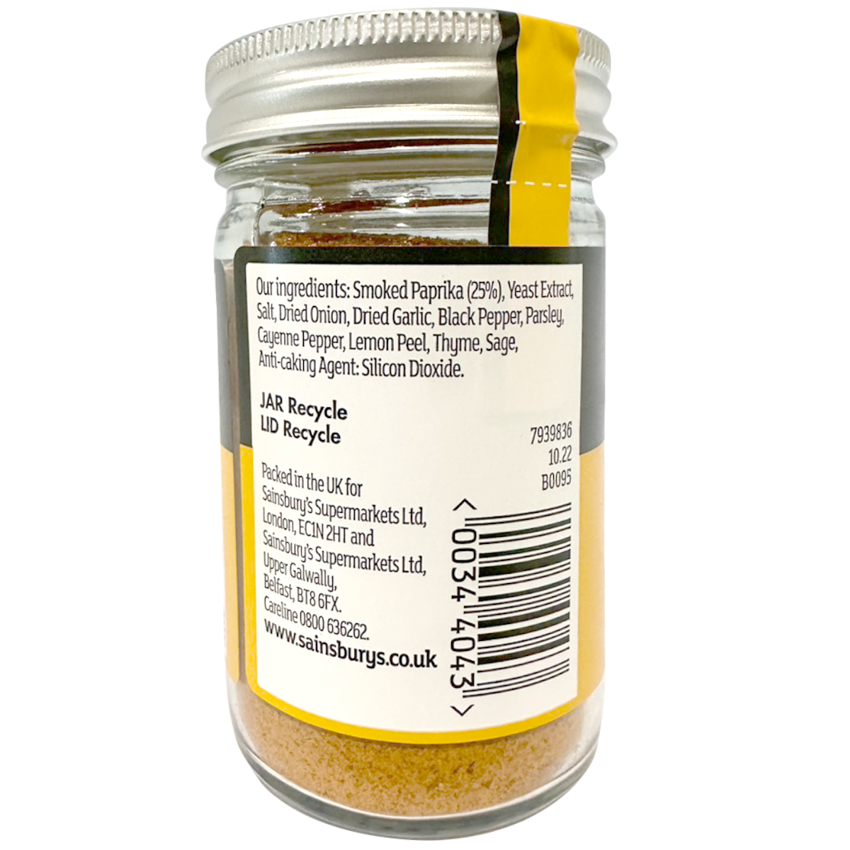 Sainsbury's Itc Chicken Seasoning