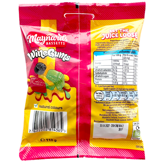 Maynards Bassetts Wine Gums