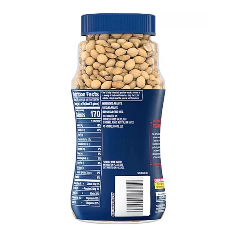 Planters Dry Roasted Unsalted Peanut 453g x3