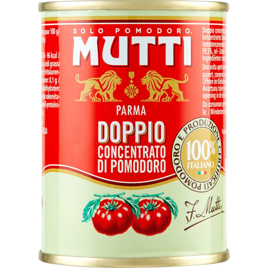 Mutti Double Concentrated Tomato
