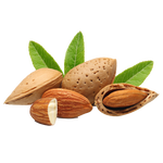 Wirai Almond confectionery snacks in a clear bowl, showcasing crunchy almonds coated with sweet glaze.