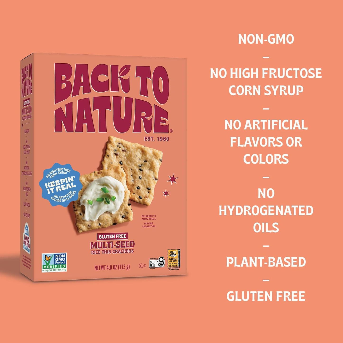 Back To Nature Gluten Free Multi Seed