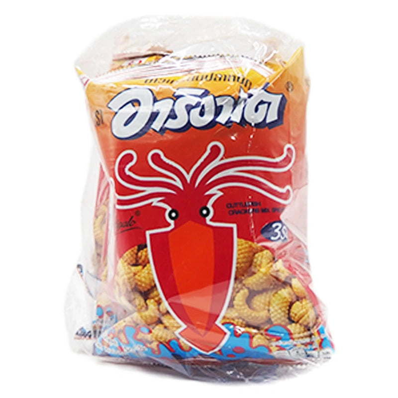 Arigato Cuttlefish Cracker 65g x3