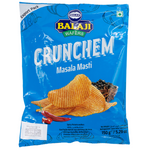 Balaji Wafers Potato Chips Masala Masti in a colorful snack bag, showing crispy, spiced potato chips from the Balaji confectionery snacks line.