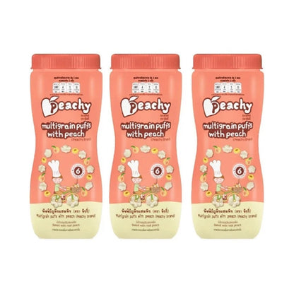 PEACHY Buy 3 Get 1 Free Set Of 3 Jars Of Cereal Puff Snacks
