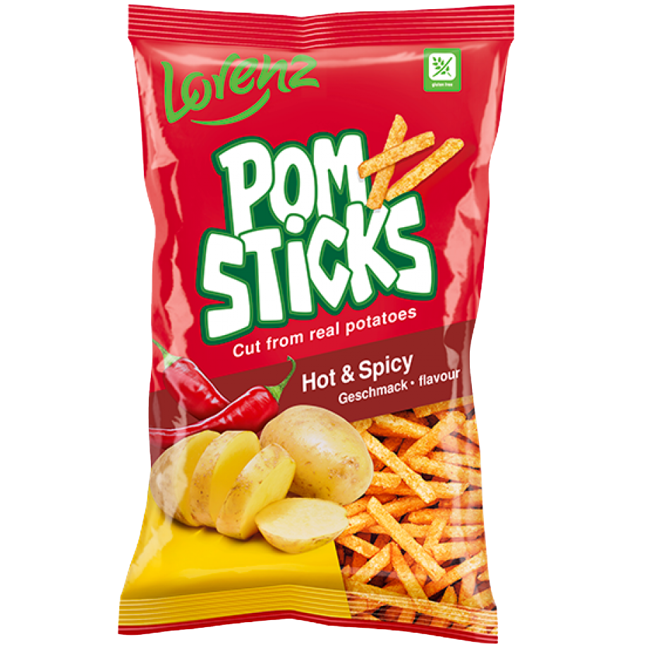 Lorenz Pomsticks Hot & Spicy