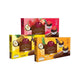 SRIWANNA Set Crispy Chocolate Coconut Cup Topping Fruit . Pack 3