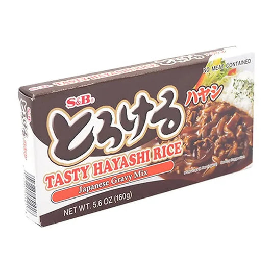 S & B Japanese Torokeru Tasty Brown Stew Sauce Mix With Chinese