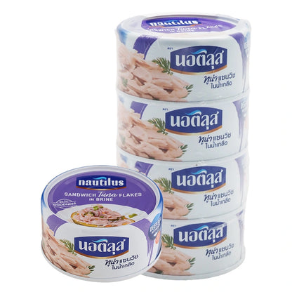 NAUTILUS Tuna Sanwich In Brine 170g x4