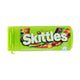 Colorful Skittles Mixed Fruit Chewy Candy 30g package with vibrant, rainbow-colored candies spilling out of the bag.