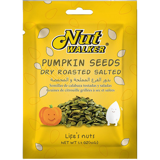 Nut Walker Pumpkin Seeds Dry Roasted Salted