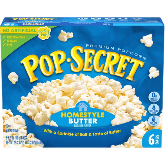 Pop Secret Home Style Butter Popcorn