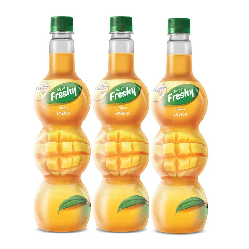 FRESHY Syrup With Mango 710ml x3