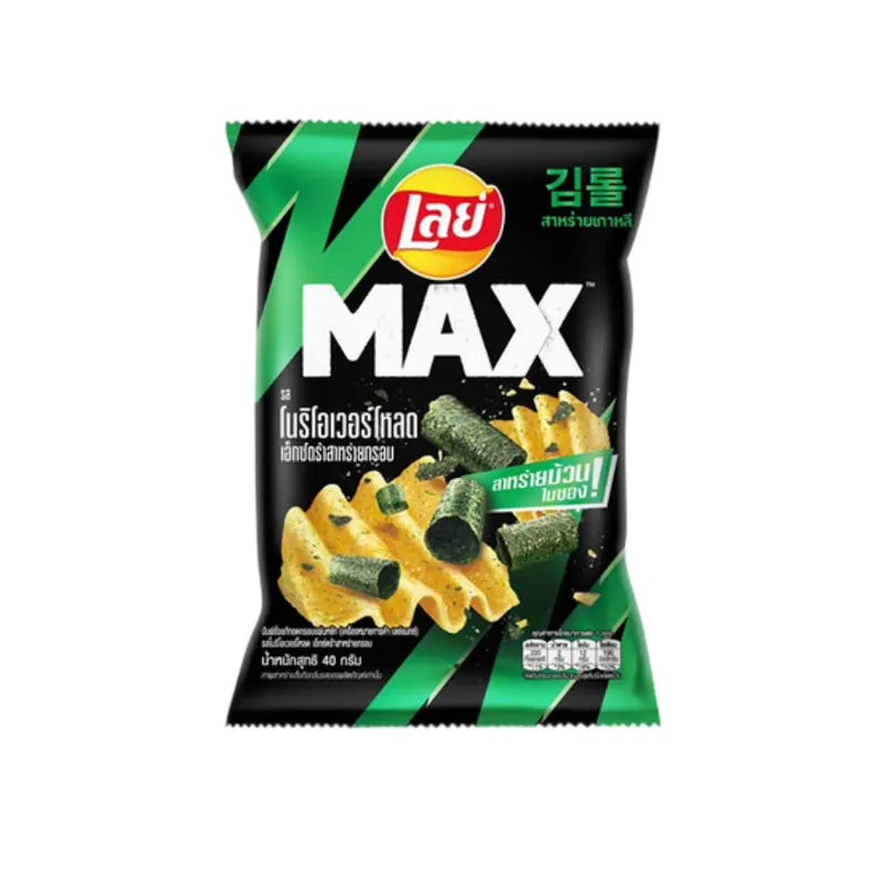 Lays MAX Nori Crunchy Seaweed 40g x24