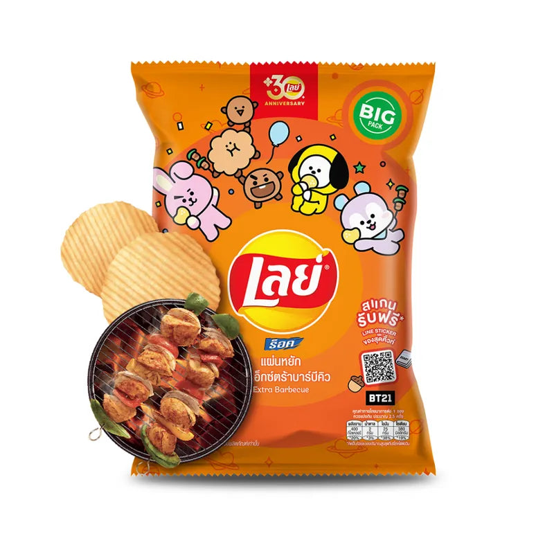 Lays Rock Extra BBQ 69g x12