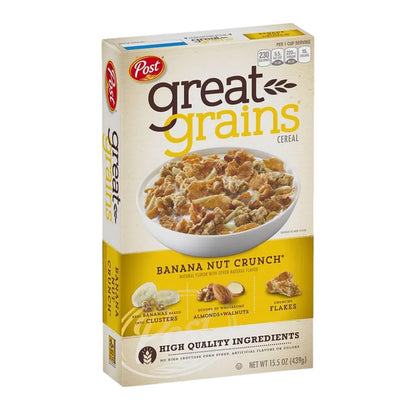 Post Great Grains Banana Nut Crunch 439g