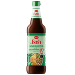 Roza Low Sodium Cooking Sauce 40% in a jar, showcases the sauce's smooth texture and labeling for grocery use.