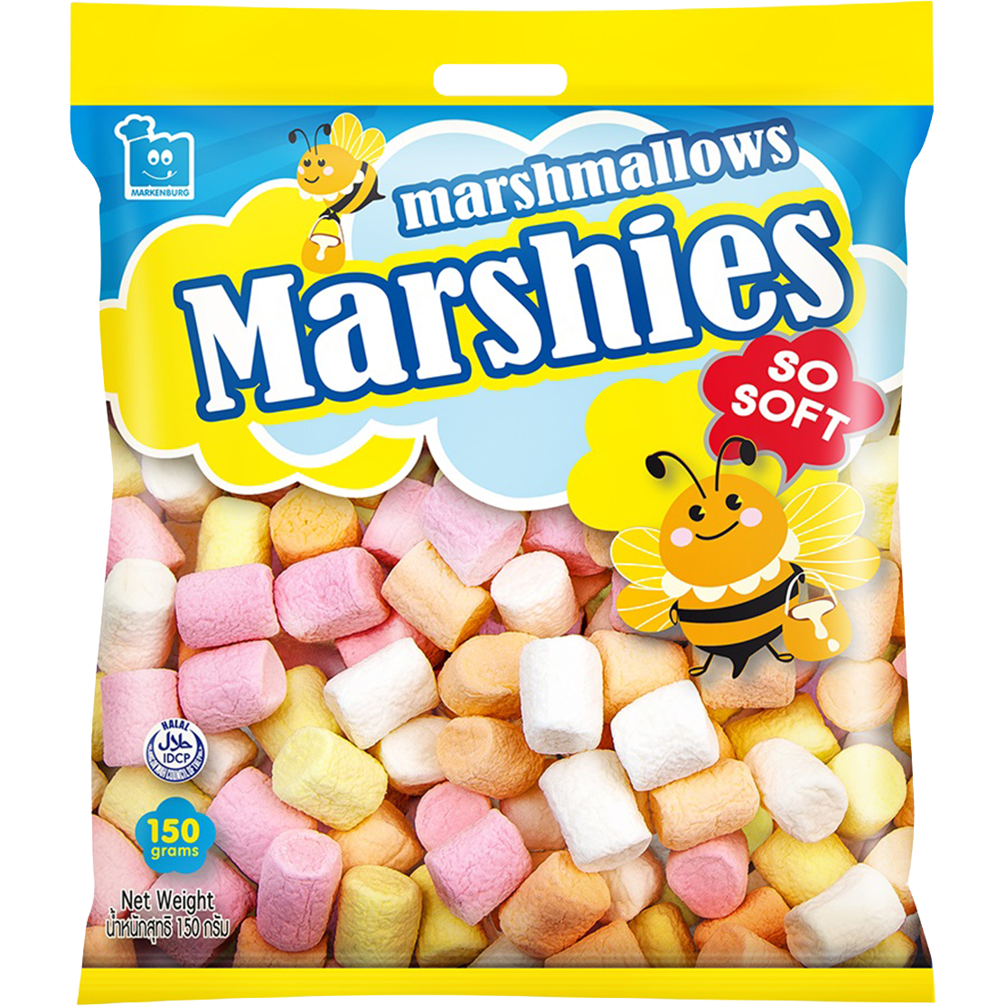 Markenburg Marshies Mini Assorted Marshmallows