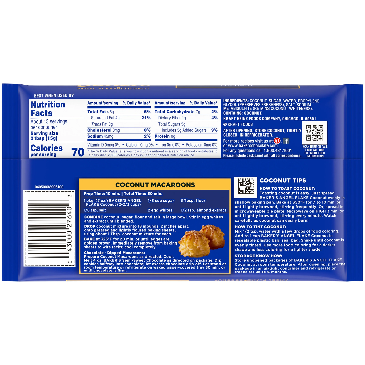 Baker's Angel Angel Flake Coconut