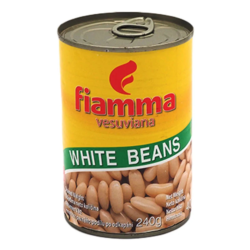FIAMMA VESUVIANA White Beans In Brine 400g