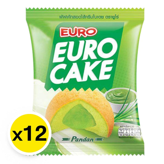 Euro Cake Pandan 17g x12