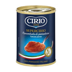 CIRIO Super Tomato Puree in a jar, fresh and smooth, ideal for cooking and sauces, part of dry grocery products