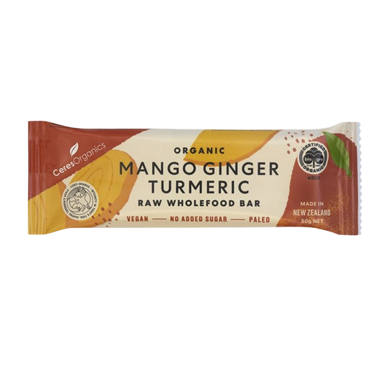 Ceres Organic Mango Ginger Turmeric Bar
