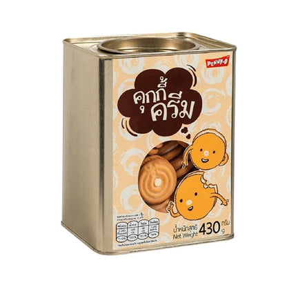 Pennyo Cookie Cream-filled Snack 430g x2