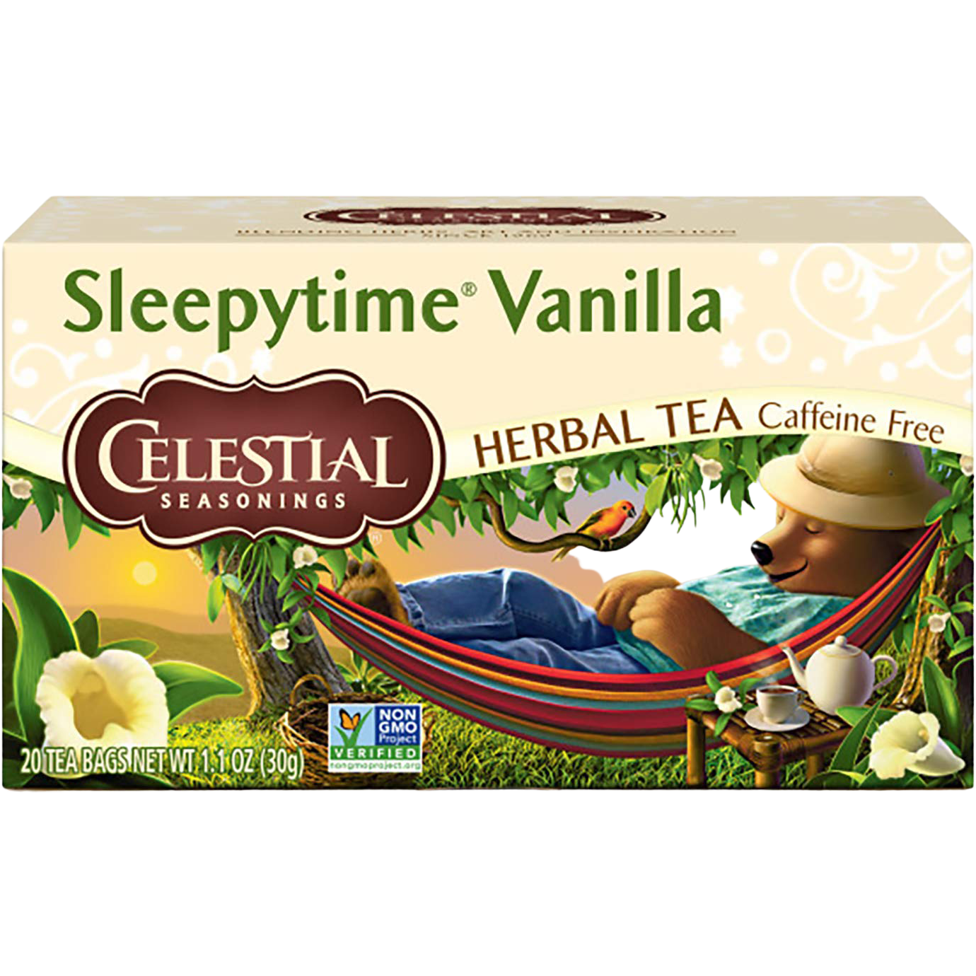 Celestial Seasonings Sleepytime Vanilla Herbal Tea Caffeine Free