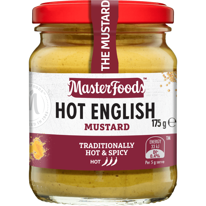 Masterfoods Hot English Mustard