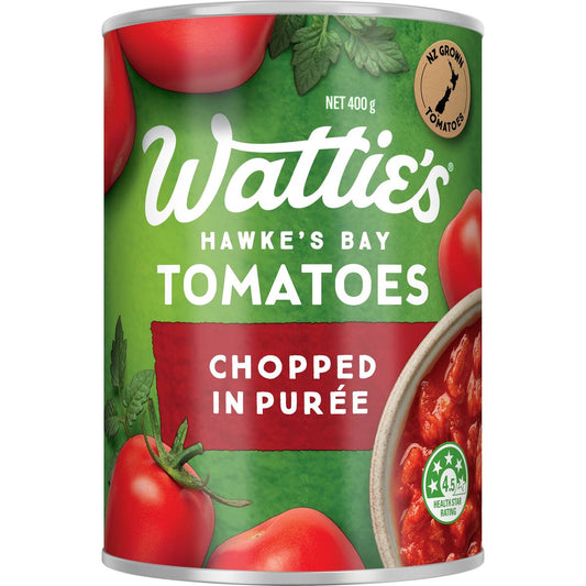 Wattie's Tomatoes Chopped In Puree