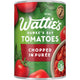 Wattie's Tomatoes Chopped In Puree
