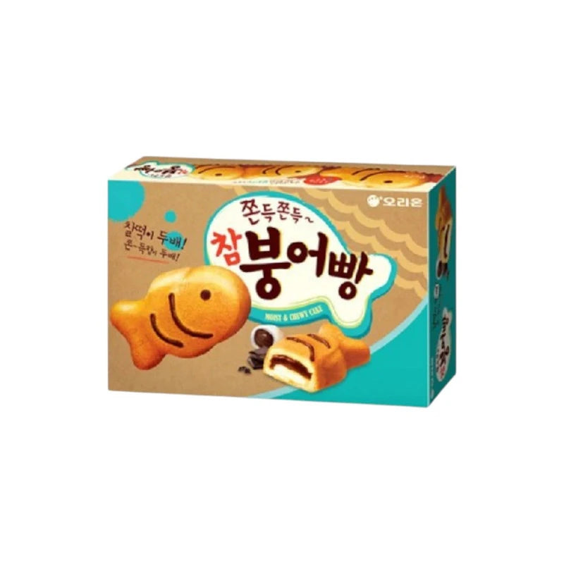 Nongshim Chamboong A Fish-shaped Patty Filled With Red Bean And