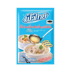 Fathai Concentrated Noodle Soup Clear 80g package, dry grocery product with clear broth flavor and noodle ingredients.