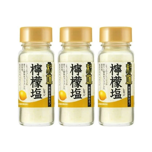 Nihon Seien Lemon Seasoning Roasted Salt Japanese 78g x3