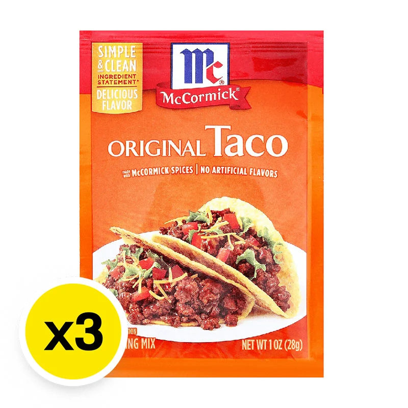 Mccormick Original Taco 28g x3