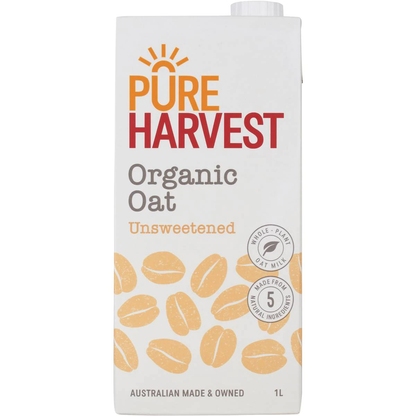 Pureharvest Oat Milk Organic Unsweetened