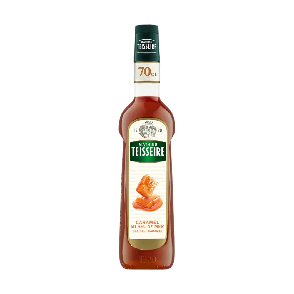 Mathieu Teisseire Sea Salt Caramel Syrup . Syrup For Coffee 700ml