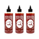 J-lek Sriracha Chili Sauce Very Spicy Formula Pack Of 3 Bottles