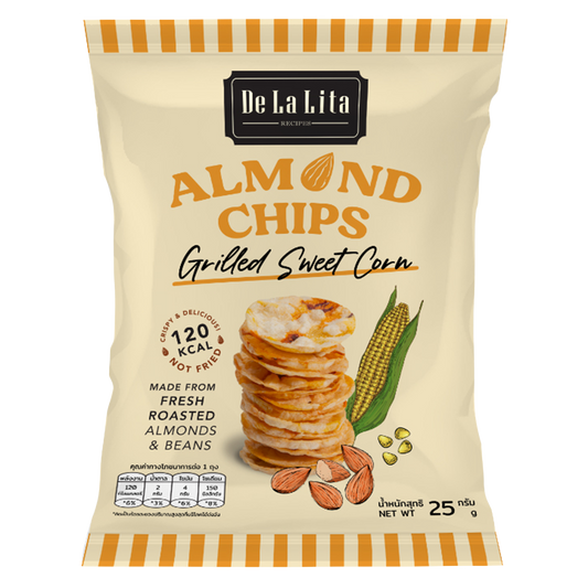 De La Lita Almond Chips Grilled Sweet Corn
