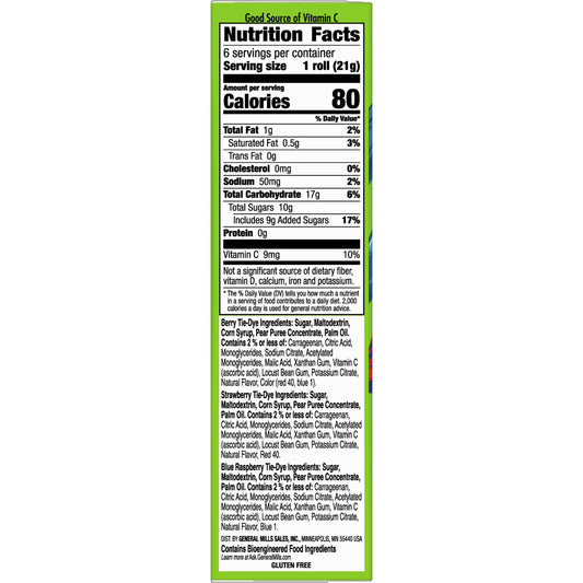 Fruit by the Foot Fruit Flavored Snacks 6 Rolls